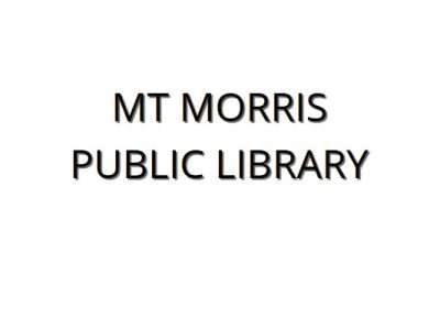 Mt. Morris Public Library