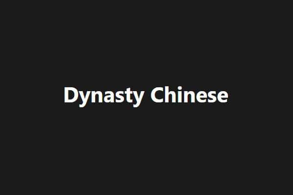 Dynasty Chinese Restaurant
