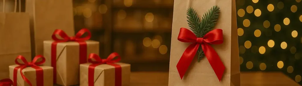 Local Gifts wrapped