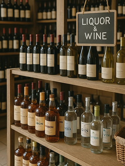 Liquor & Wine